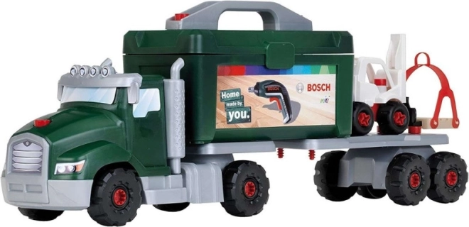 BOSCH schroefvrachtwagen met gereedschapskoffer