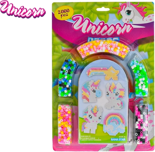 Unicorn strijkkralen set voor kinderen