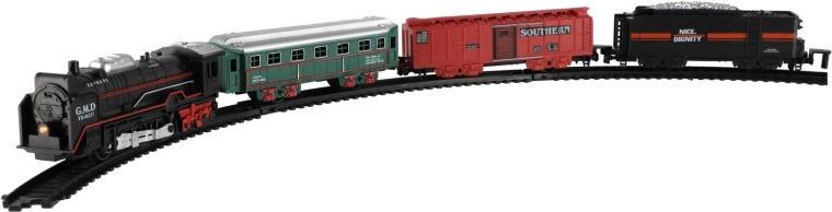 Locomotief met lichteffecten
