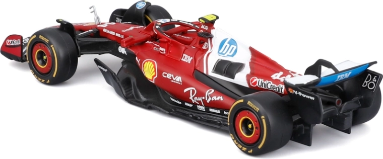 Realistische afwerking in Formule 1-stijl