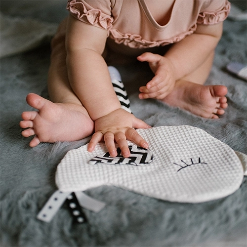 Geluid, texturen en labeltjes voor de fijne motoriek