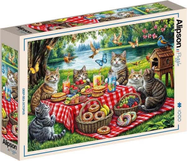 Alipson puzzel Kattenpicknick 1000 stukjes