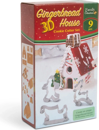 Negen vormen voor een 3D-huisje
