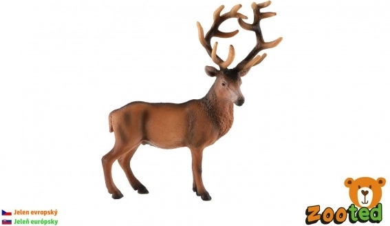 Europese realistische plastic figuur van een hert