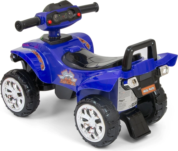 Stabiele quad met wielen met profiel