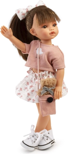 Antonio Juan realistische pop Emily met volledig vinyl lichaam 33 cm