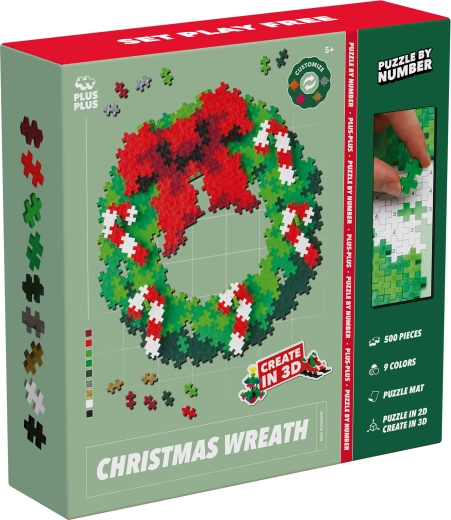 500 stukjes voor een kerstkrans én eigen ideeën