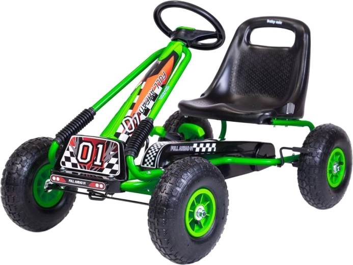 BABY MIX Razor trapkarts voor kinderen groen