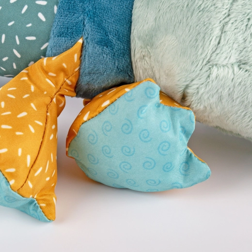 Patchwork texturen voor zintuiglijke ontdekking