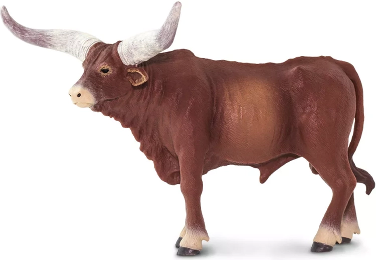 Typische watusi-hoorns in realistische uitvoering
