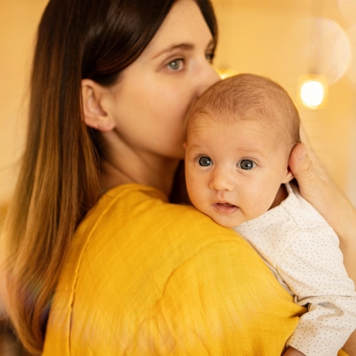 Zachte mousseline voor de gevoelige babyhuid