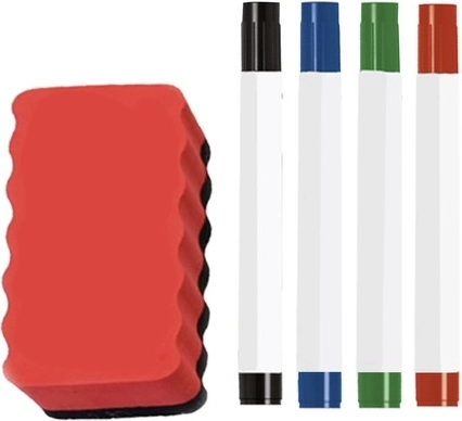 Complete accessoires inclusief magnetische wisser