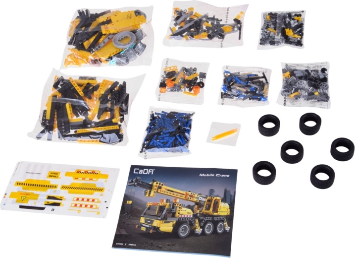 658 stukjes, stickers en duidelijke handleiding