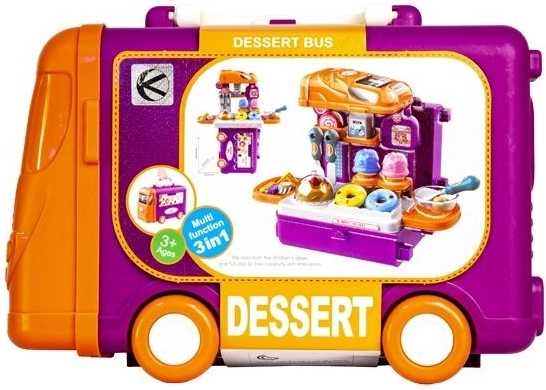 Kinderpatisserie in een koffertje op wieltjes - 1 stuk