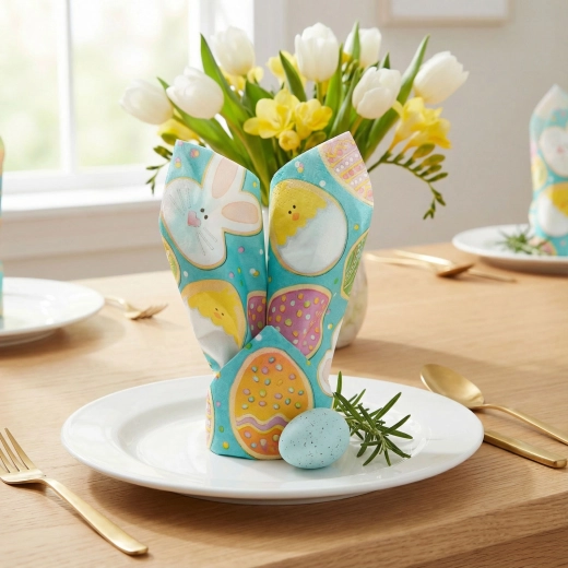 Decoratieve tafeldekking
