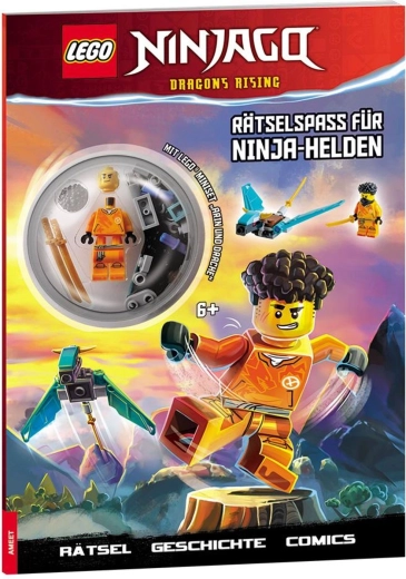 LEGO NINJAGO – puzzelplezier voor ninjahelden (boek in het Duits) met minisets