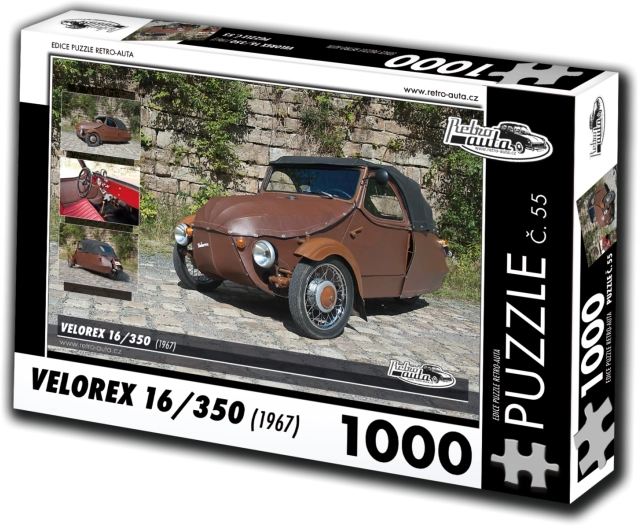 Puzzle RETRO-AUTA Velorex 16/350 (1967) – 1000 stukjes