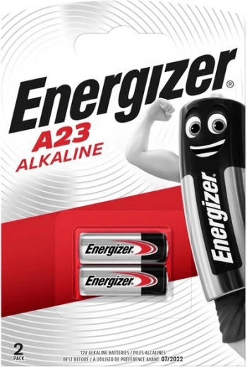 Energizer A23 alkaline batterij 12 V, 2 stuks