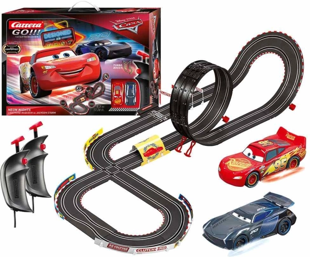 Carrera GO!!! Autobaanset Cars Neon Nights 5,3 m