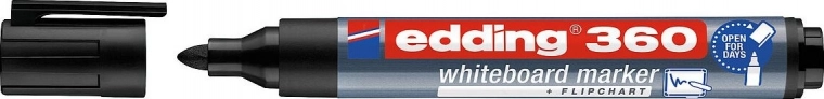 Whiteboardmarker edding 360 – zwart