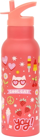 A Little Lovely Company roestvrijstalen drinkfles 500 ml – Plezier