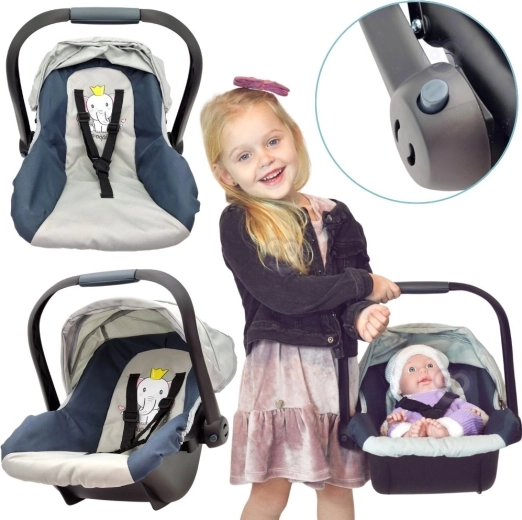 Woopie Royal draagzitje voor poppen 33–48 cm