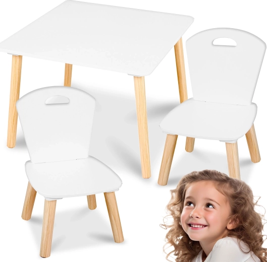 Kindertafeltje met 2 stoeltjes Ricokids