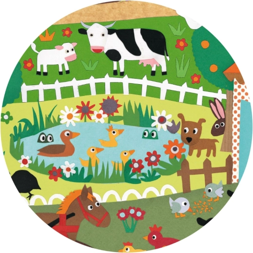 Kleurrijke wereld van de boerderij
