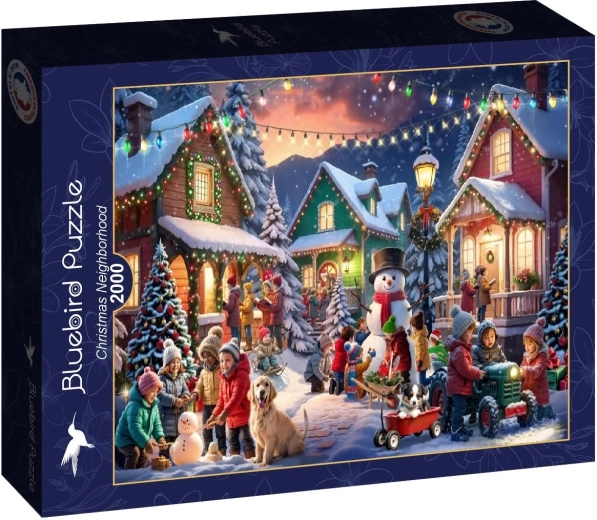 Bluebird puzzel Kerstkwartier 2000 stukjes