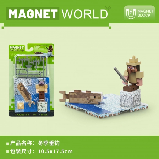 Magnetische Winter Vissen Bouwset