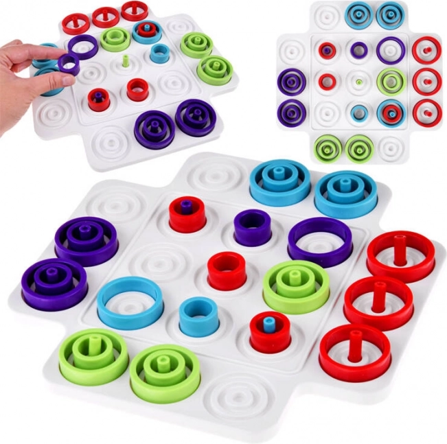 Logisch spel Trap – ringen en strategie voor breintraining