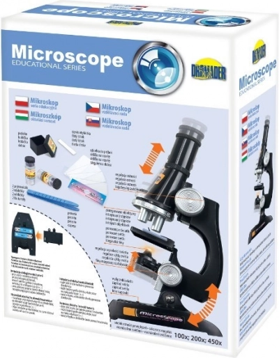 Microscoop 100, 200, 450 x
