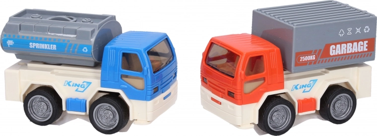 Vrachtwagen met vliegwiel