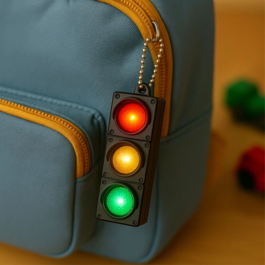 Compact accessoire voor sleutels en rugzak