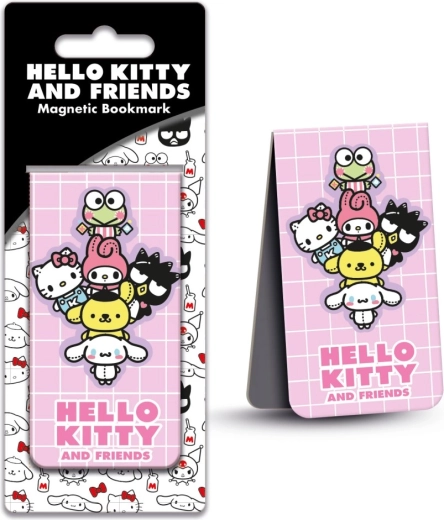 Hello Kitty magnetische bladwijzer roze