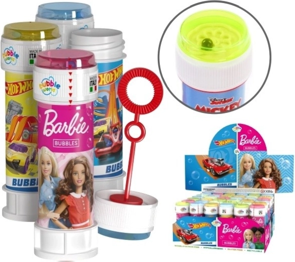 Bellenblaas Mattel Barbie en Hot Wheels 60 ml display 36 stuks
