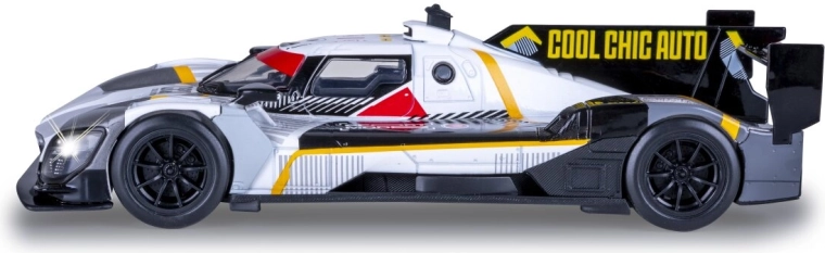 Geluiden van een racewagen