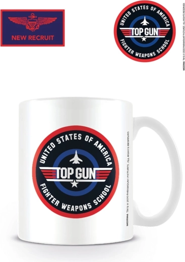 Keramische mok TOP GUN Fighter Weapons School 330 ml