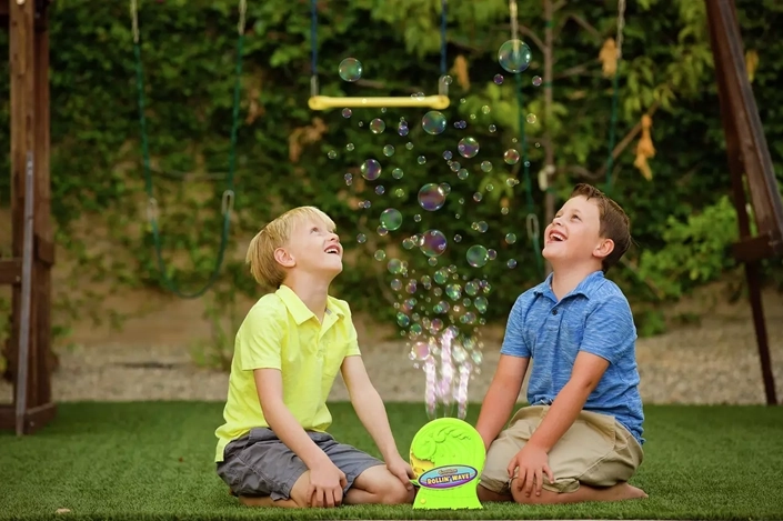 Gazillion bellenoplossing in de verpakking