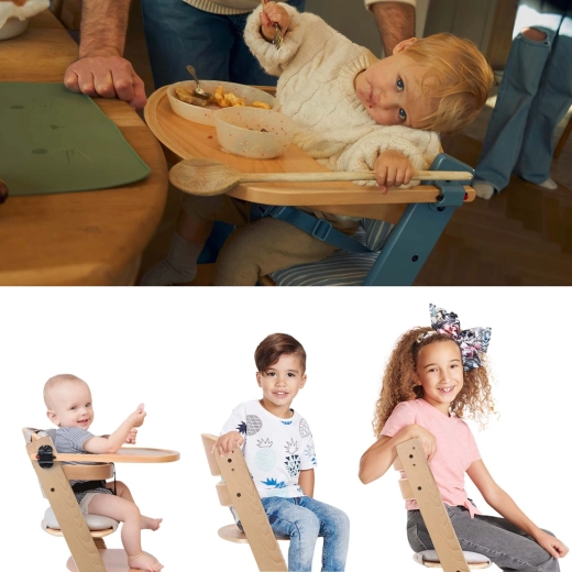 Groeit mee met het kind: 2-in-1 stoel
