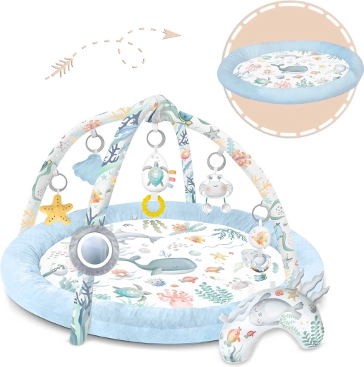 Zacht kussentje voor tummy time