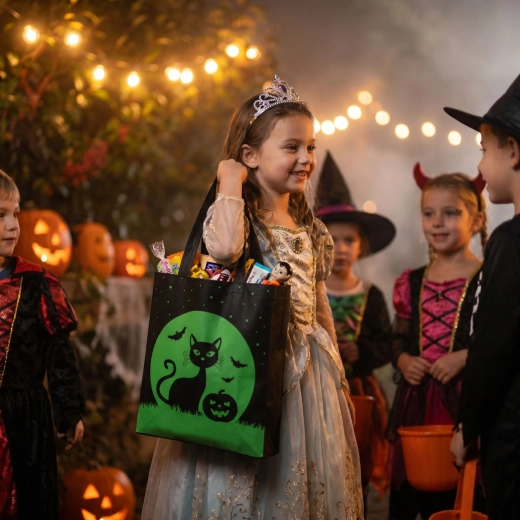 Ideaal voor het ophalen van halloween-snoep