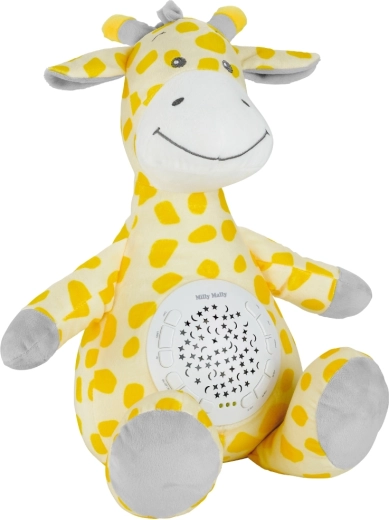 Milly Mally pluchen giraf met projector Milly
