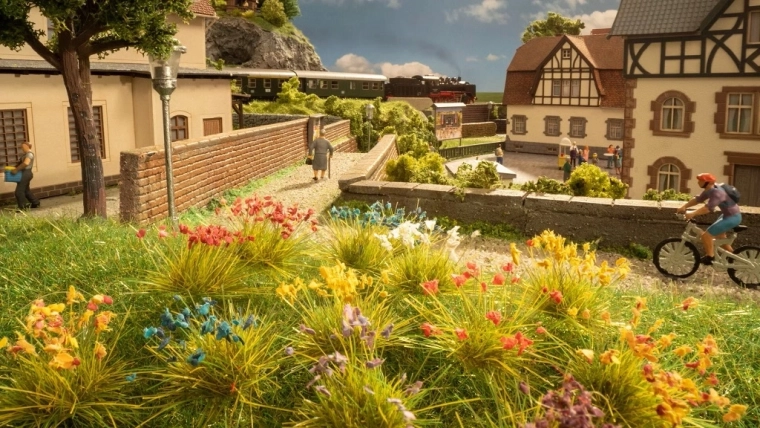 NOCH weidebloemen – gedempte tinten (250 stuks)