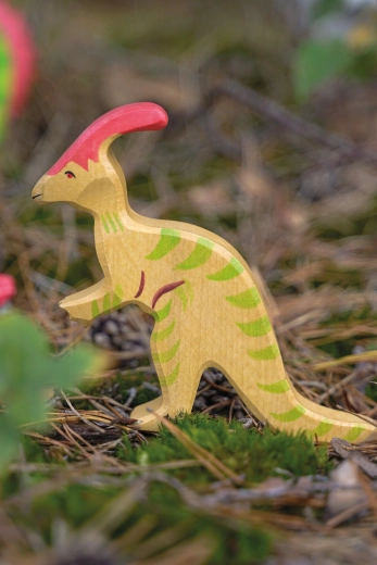 Holztiger Parasaurolophus - 1 stuk