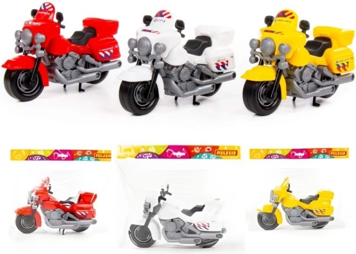 Plastic motor voor kinderen – 3 kleuren
