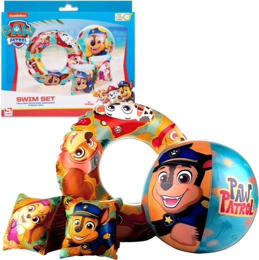Zwemsset PAW Patrol – zwemband, zwembandjes en strandbal