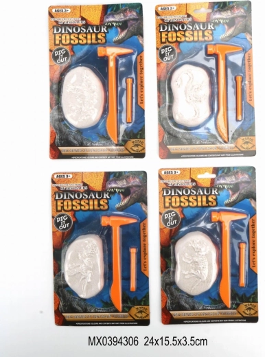Kinder opgraafset dinosaurussen
