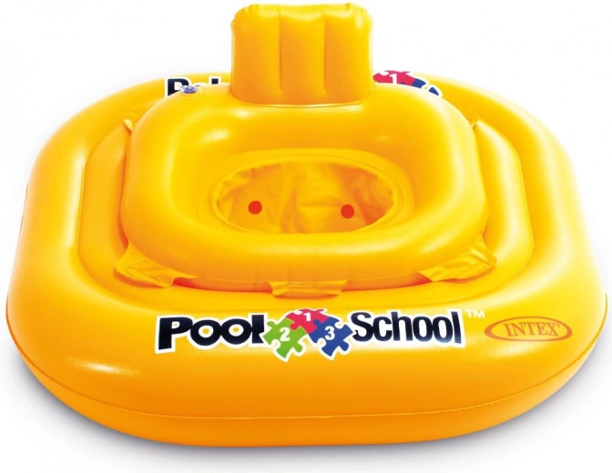Opblaasbare zwemband met zitje Intex Pool School