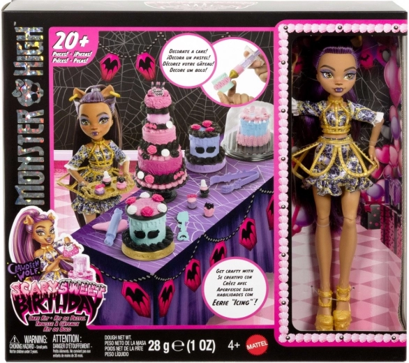 Monster High Monsterlijk Zoete Verjaardag – Clawdeen Wolf Taartdecoratieset